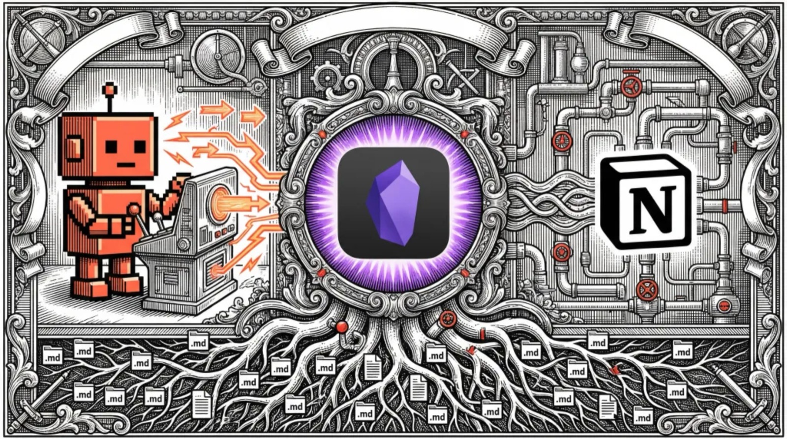 我的 Obsidian 不是笔记软件,是操作系统