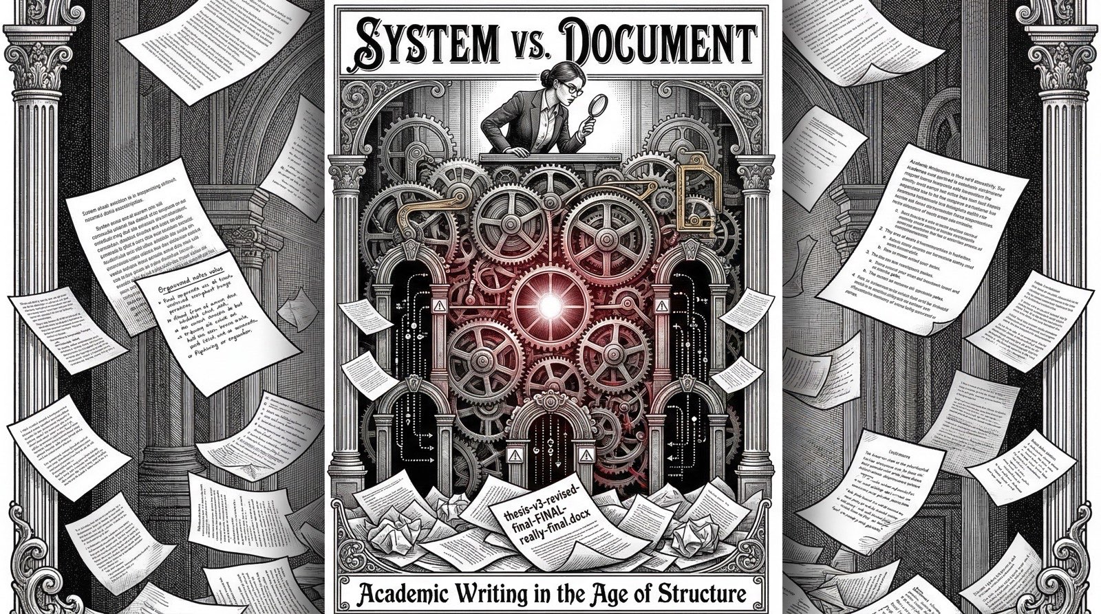 The First Day I Wrote My Thesis, I Didn't Write a Single Word